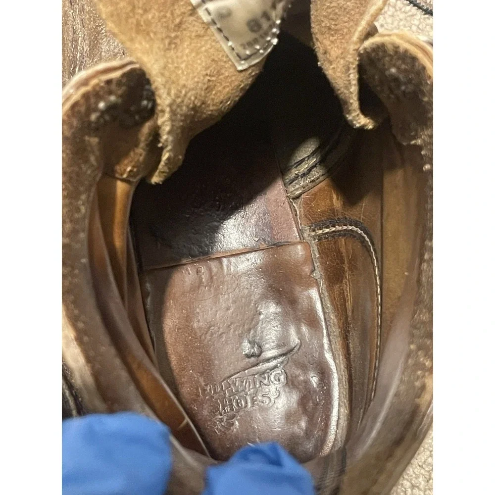 Red Wing Iron Ranger 8113 Hawthorne Muleskinner roughout boot, mens 10EE